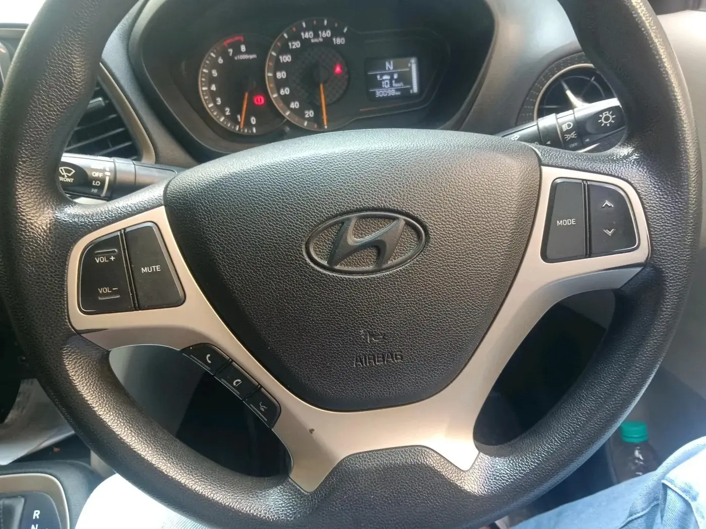 2021 Hyundai NEW SANTRO SPORTZ AMT, Petrol, Automatic, 30,098 km, interior