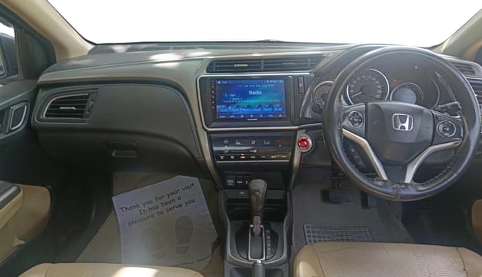 2017 Honda City 1.5L I-VTEC ZX CVT, Petrol, Automatic, 1,23,695 km, interior