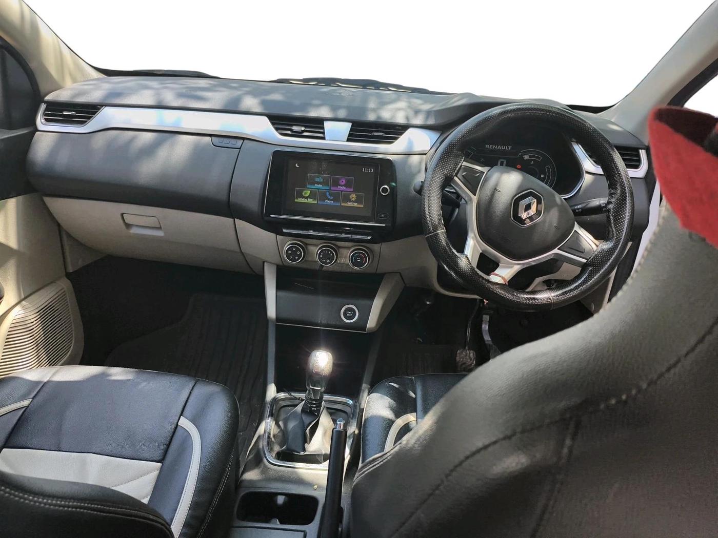 2020 Renault TRIBER RXZ AMT, Petrol, Automatic, 54,009 km, interior