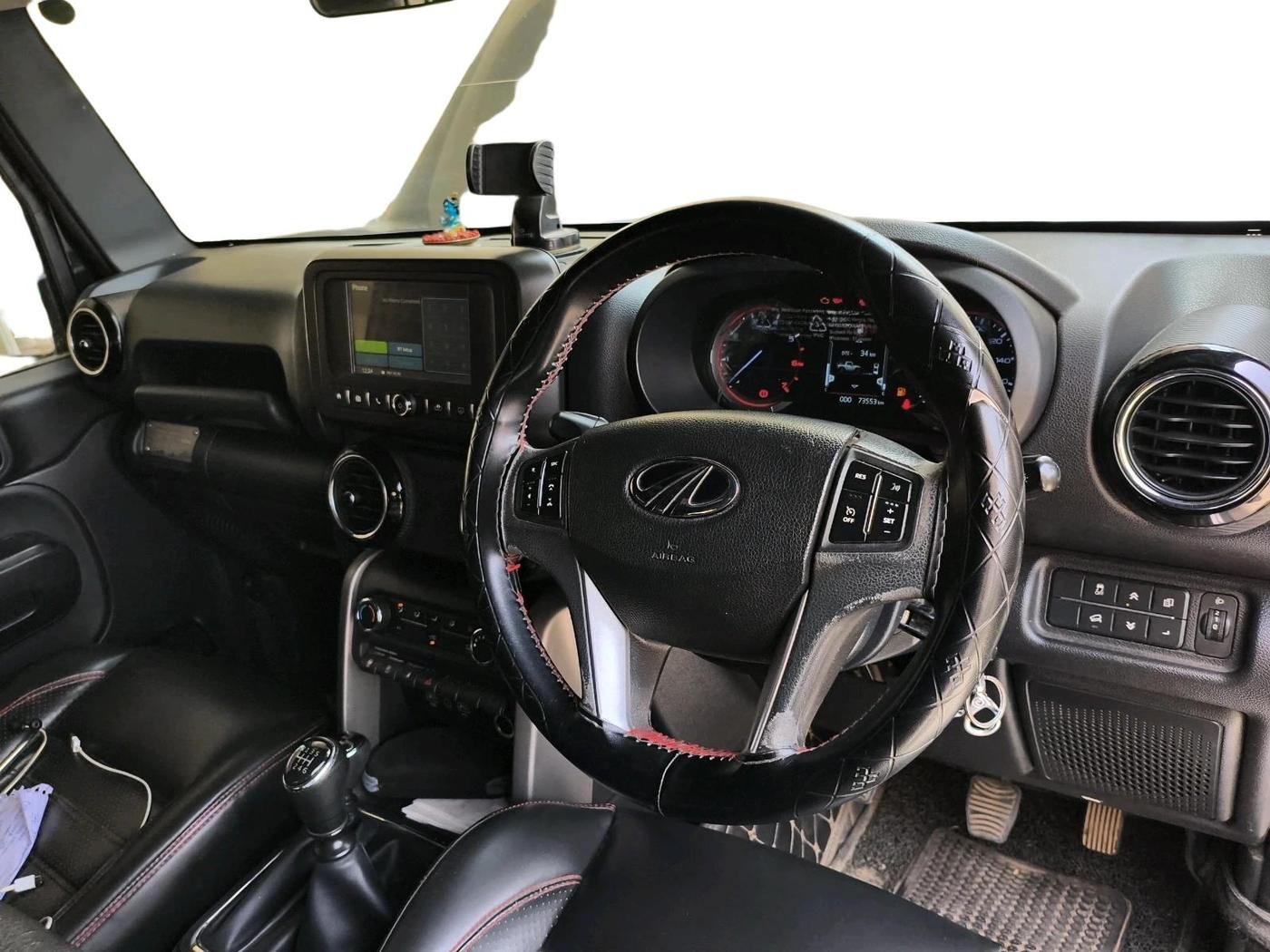 2021 Mahindra Thar LX HT PETROL 4WD MT, Petrol, Manual, 73,553 km, interior