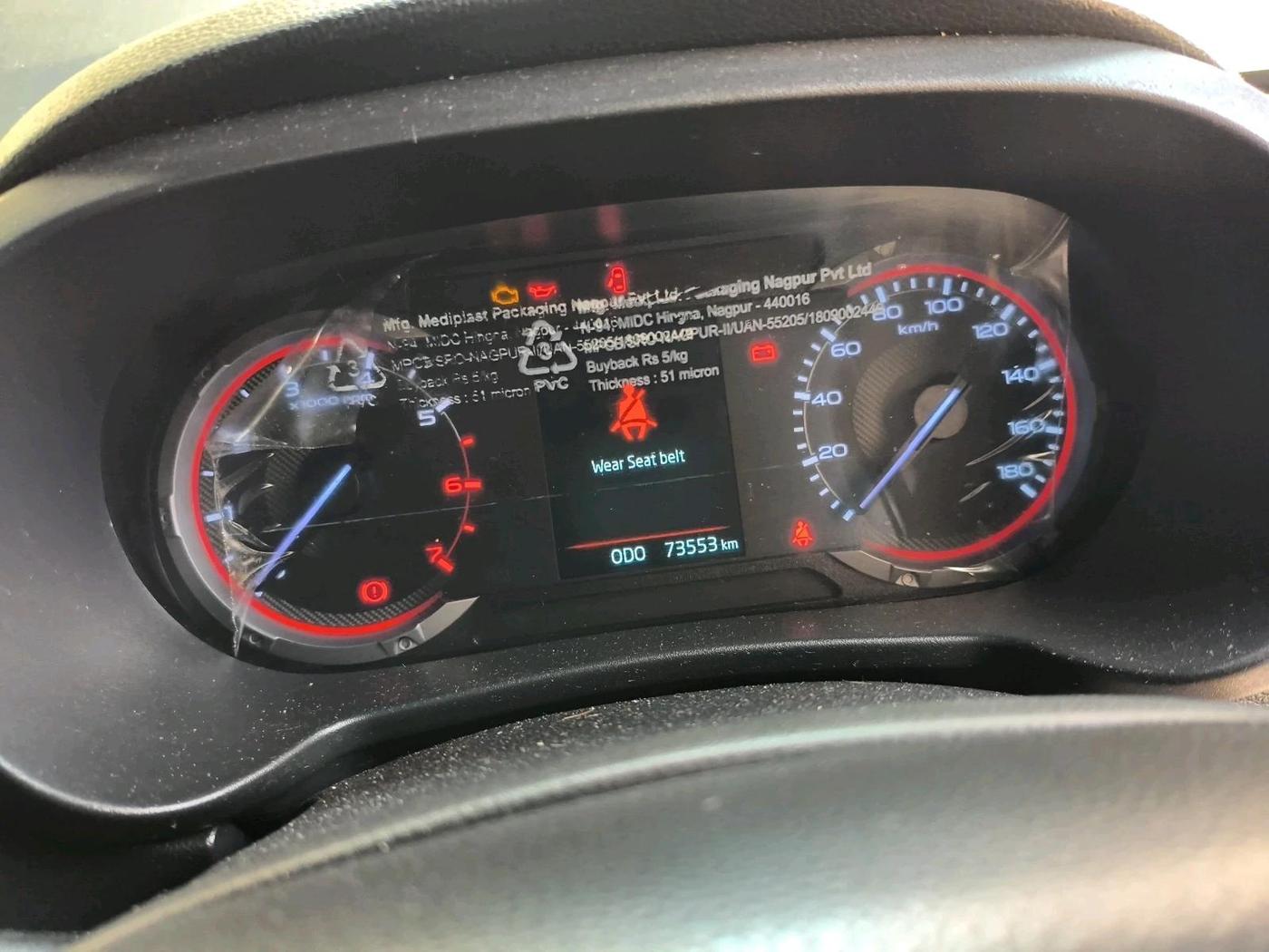 2021 Mahindra Thar LX HT PETROL 4WD MT, Petrol, Manual, 73,553 km, interior