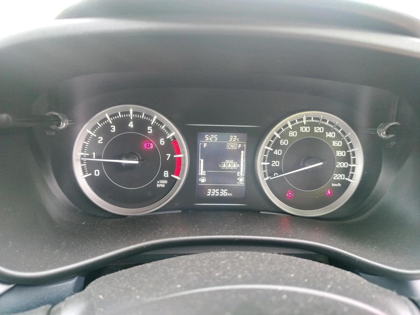2025 Maruti Baleno DELTA CNG 1.2L, CNG, Manual, 33,536 km, interior