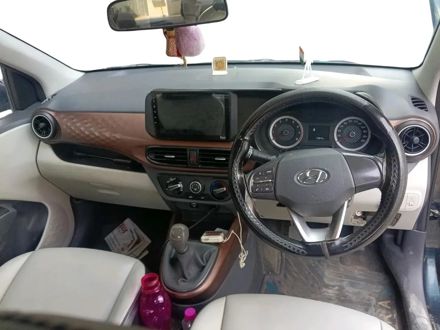 2022 Hyundai AURA S 1.2 CNG, CNG, Manual, 63,843 km, interior