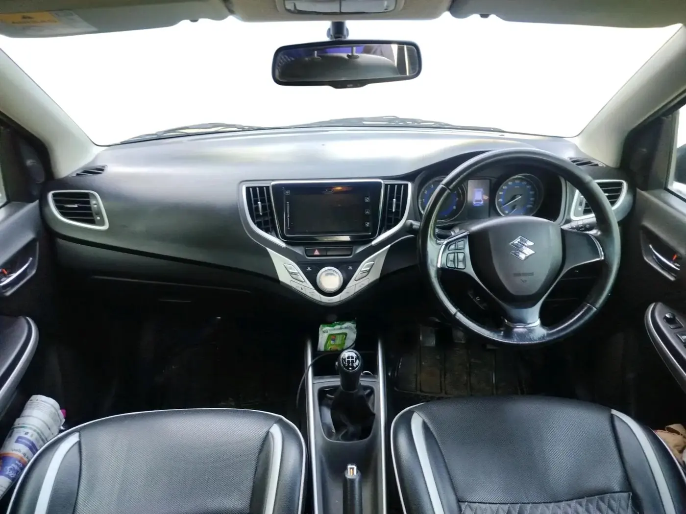 2017 Maruti Baleno ALPHA PETROL 1.2, Petrol, Manual, 1,36,378 km, interior