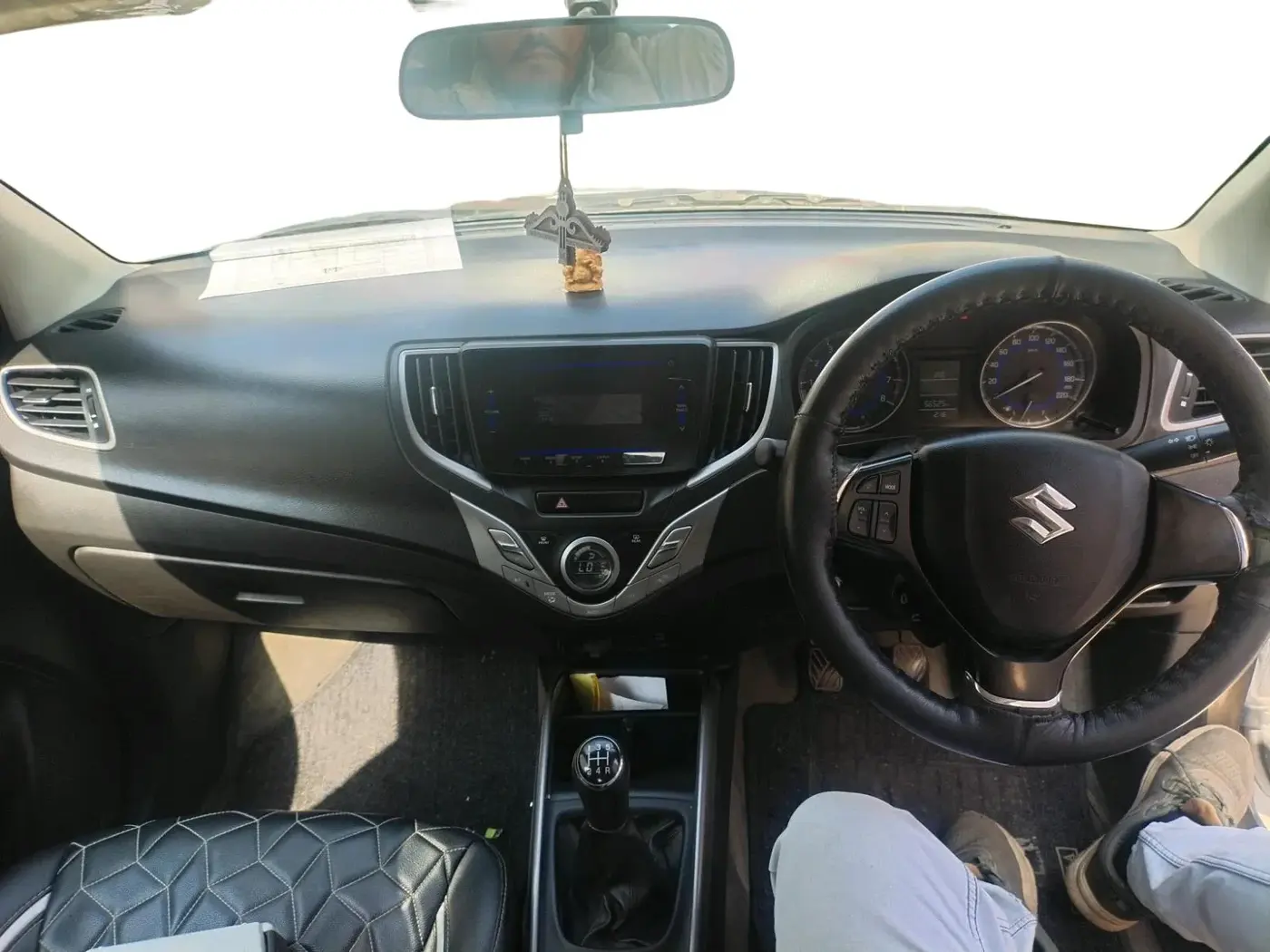 2021 Maruti Baleno DELTA PETROL 1.2, Petrol, Manual, 58,500 km, interior