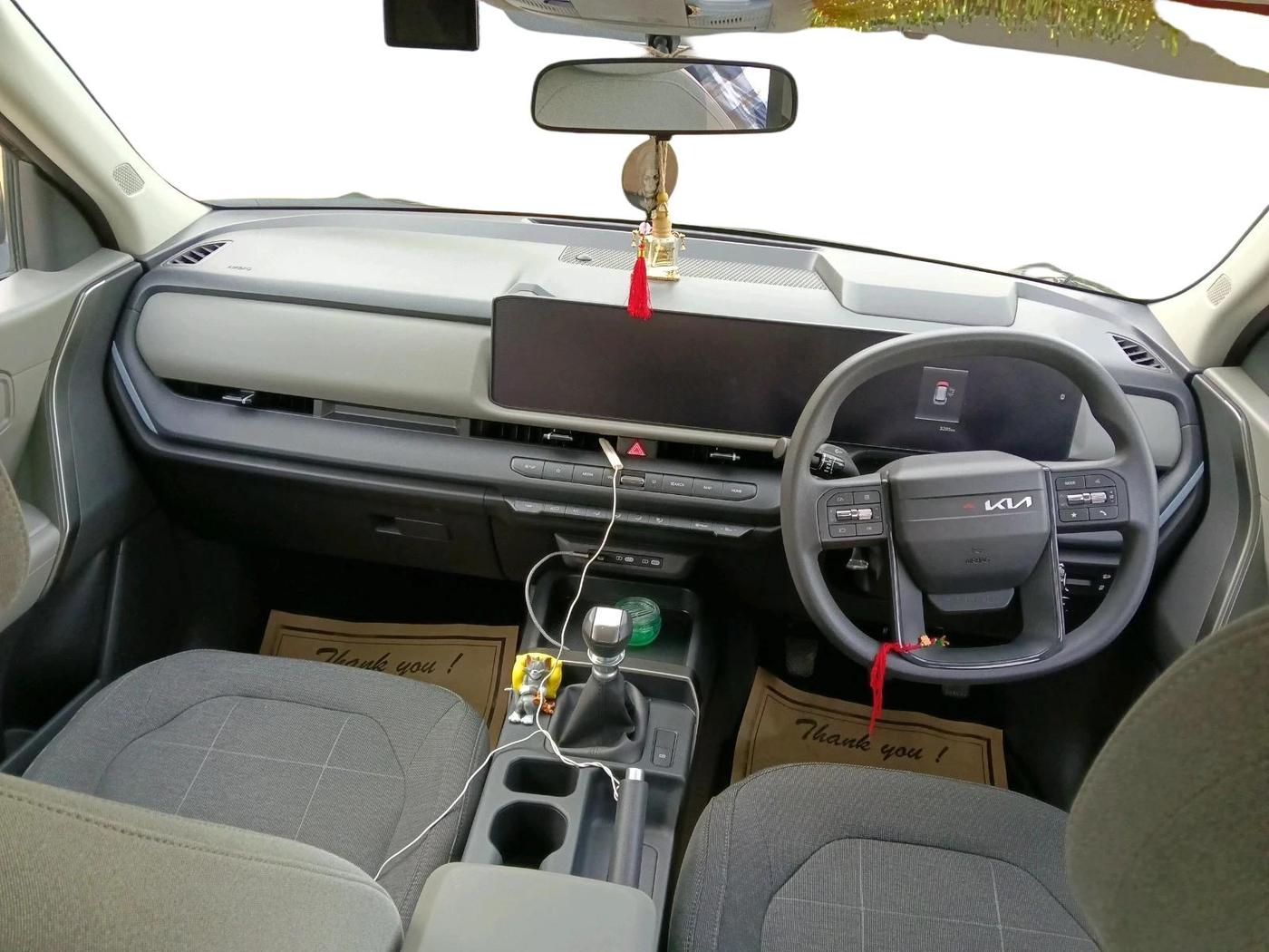 2026 KIA SELTOS HTE 1.5L Petrol MT, Petrol, Manual, 3,285 km, interior