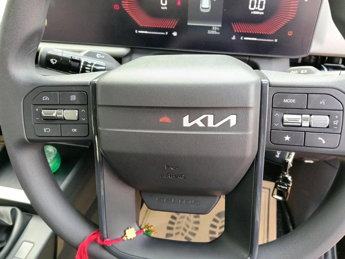 2026 KIA SELTOS HTE 1.5L Petrol MT, Petrol, Manual, 3,285 km, interior