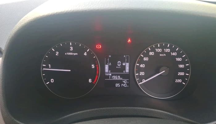 2018 Hyundai Creta SX 1.6 DIESEL, Diesel, Manual, 85,140 km, interior