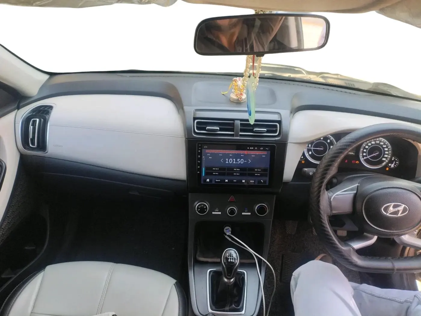 2020 Hyundai Creta E 1.5 DIESEL, Diesel, Manual, 2,23,470 km, interior