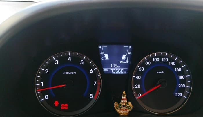 2014 Hyundai Verna FLUIDIC 1.4 VTVT CX, Petrol, Manual, 73,660 km, interior