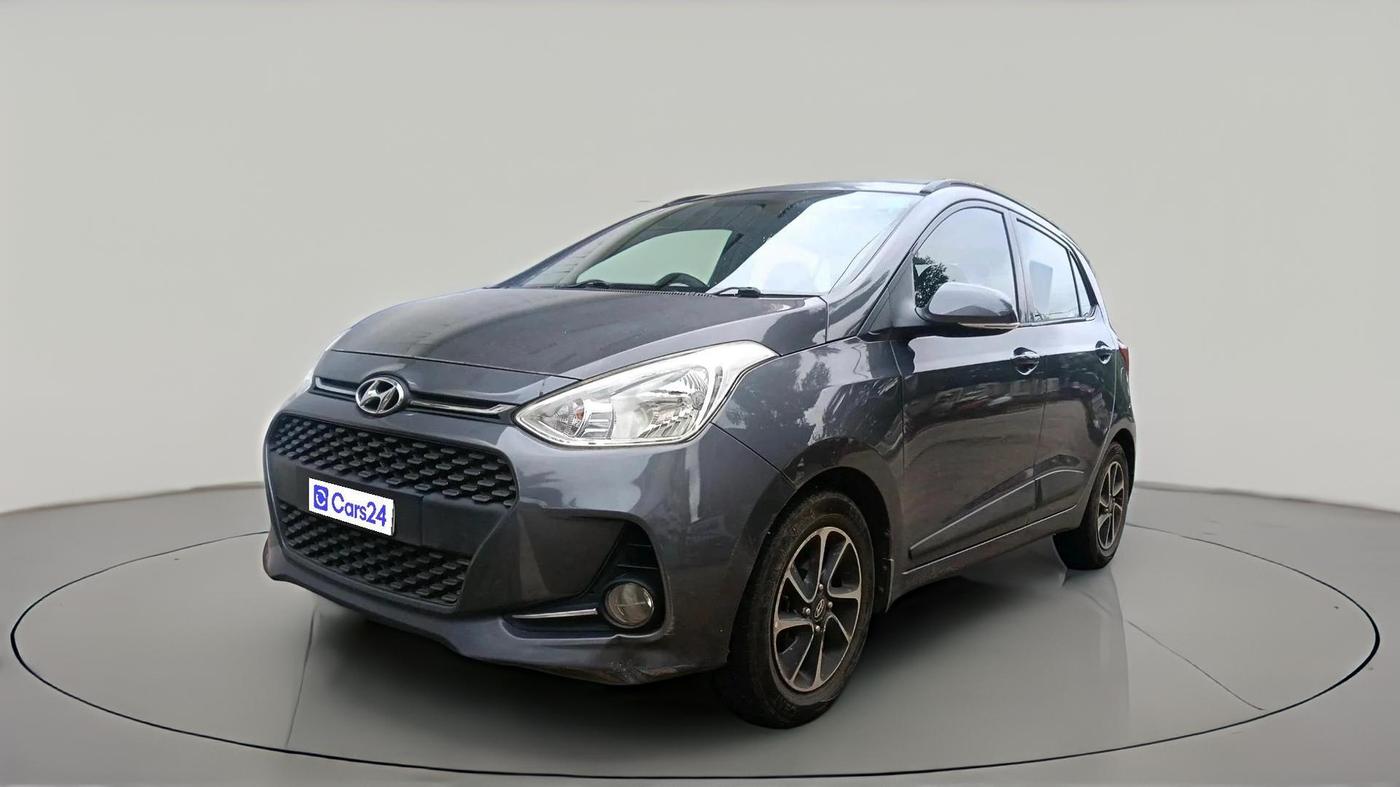 2018 Hyundai Grand i10 SPORTZ AT 1.2 KAPPA VTVT, Petrol, Automatic, 77,905 km, exterior