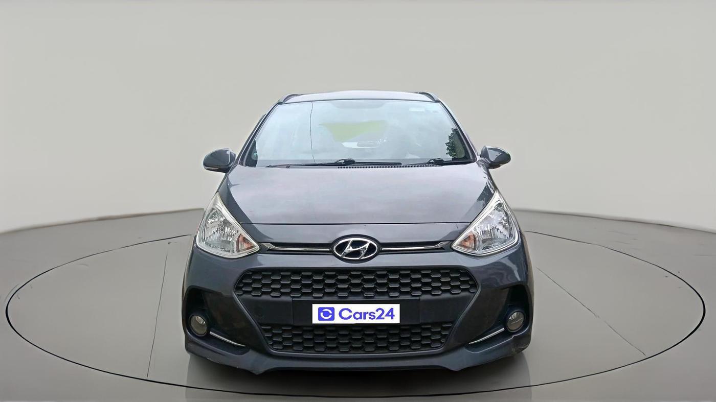 2018 Hyundai Grand i10 SPORTZ AT 1.2 KAPPA VTVT, Petrol, Automatic, 77,905 km, exterior
