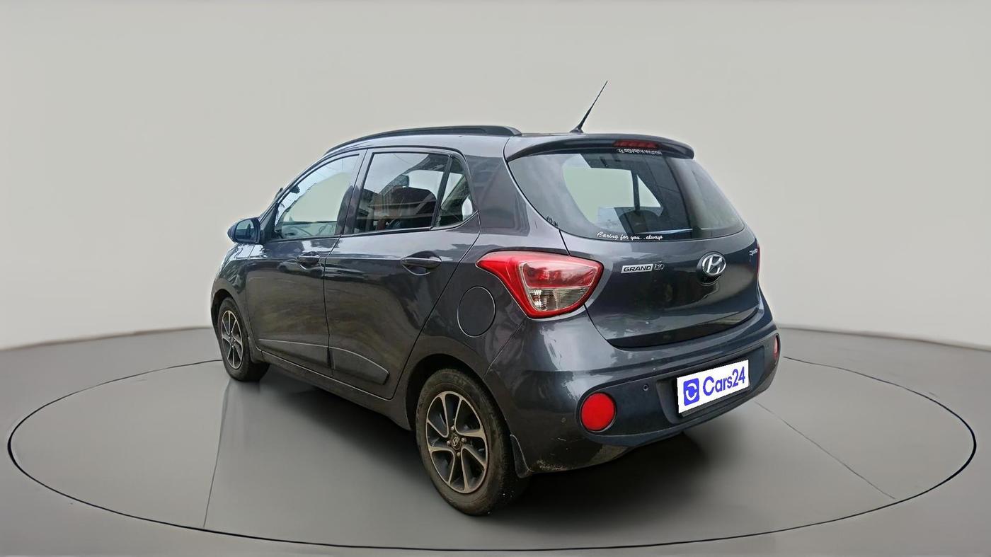2018 Hyundai Grand i10 SPORTZ AT 1.2 KAPPA VTVT, Petrol, Automatic, 77,905 km, exterior