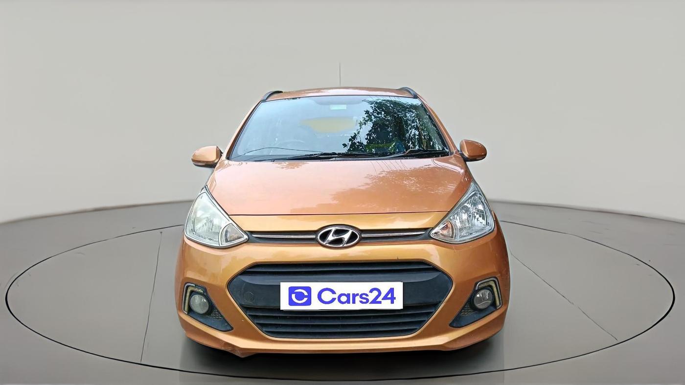 2016 Hyundai Grand i10 ASTA 1.2 KAPPA VTVT, CNG, Manual, 1,99,261 km, exterior