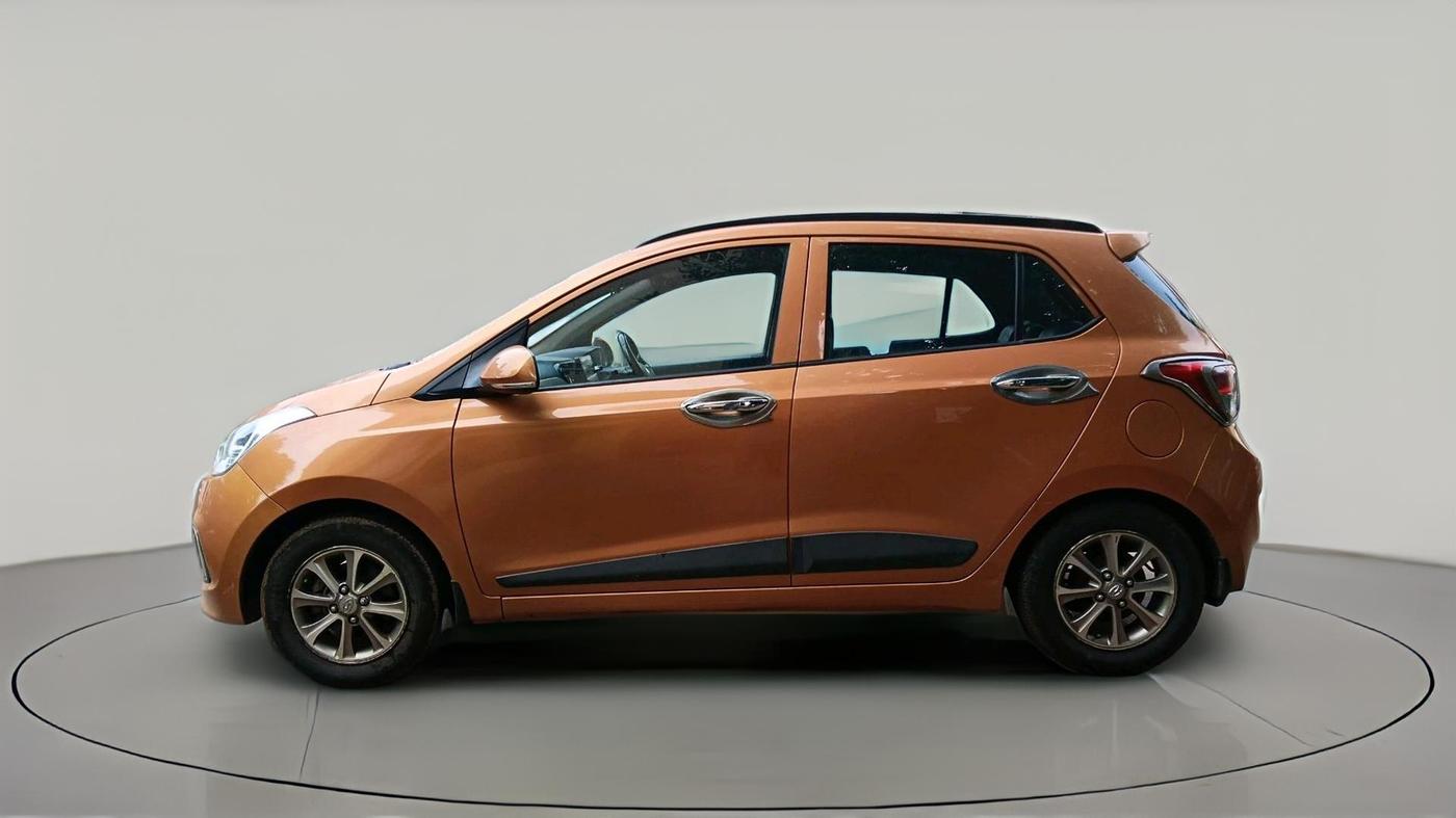 2016 Hyundai Grand i10 ASTA 1.2 KAPPA VTVT, CNG, Manual, 1,99,261 km, exterior