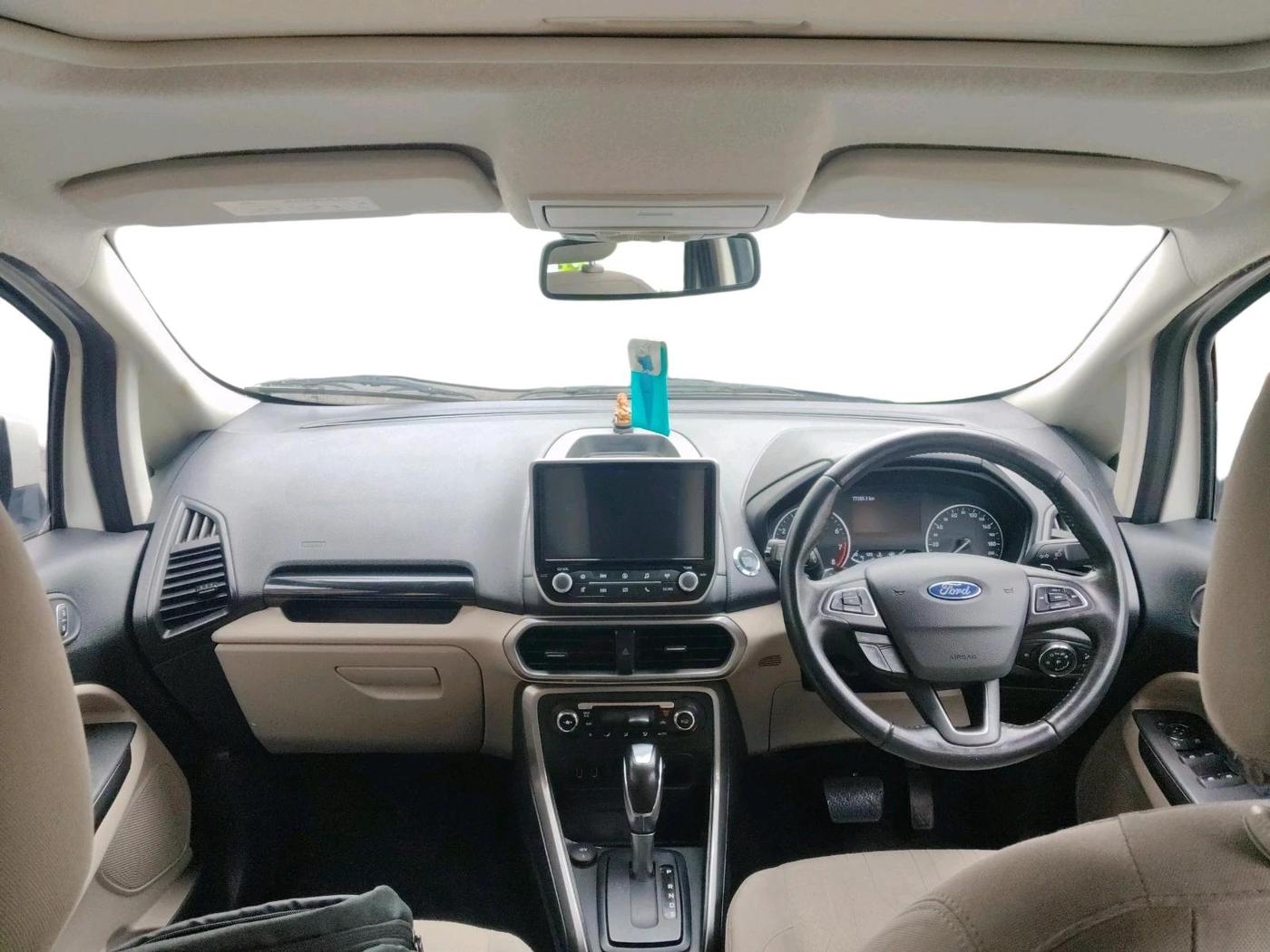 2020 Ford Ecosport TITANIUM + 1.5L PETROL AT, Petrol, Automatic, 77,285 km, interior