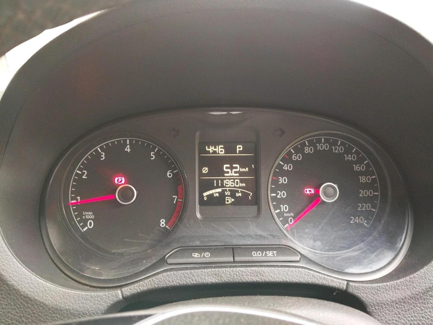 2017 Volkswagen Polo GT TSI AT, Petrol, Automatic, 1,11,960 km, interior