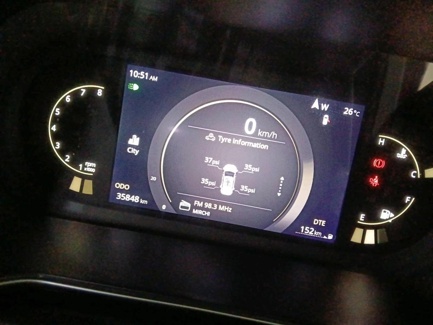 2023 Tata Safari XZ PLUS, Diesel, Manual, 35,848 km, interior