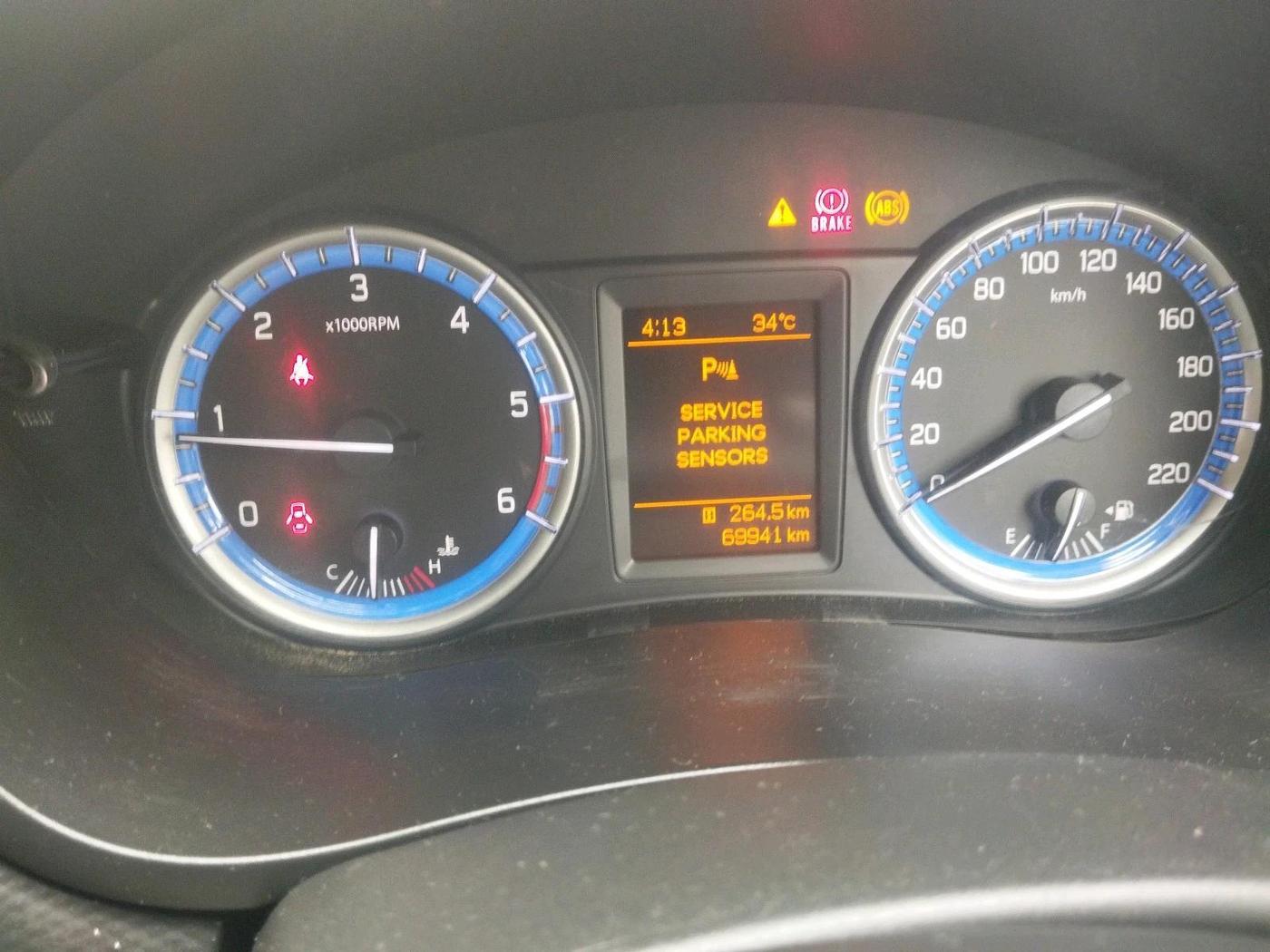 2017 Maruti S Cross ALPHA 1.6, Diesel, Manual, 69,941 km, interior
