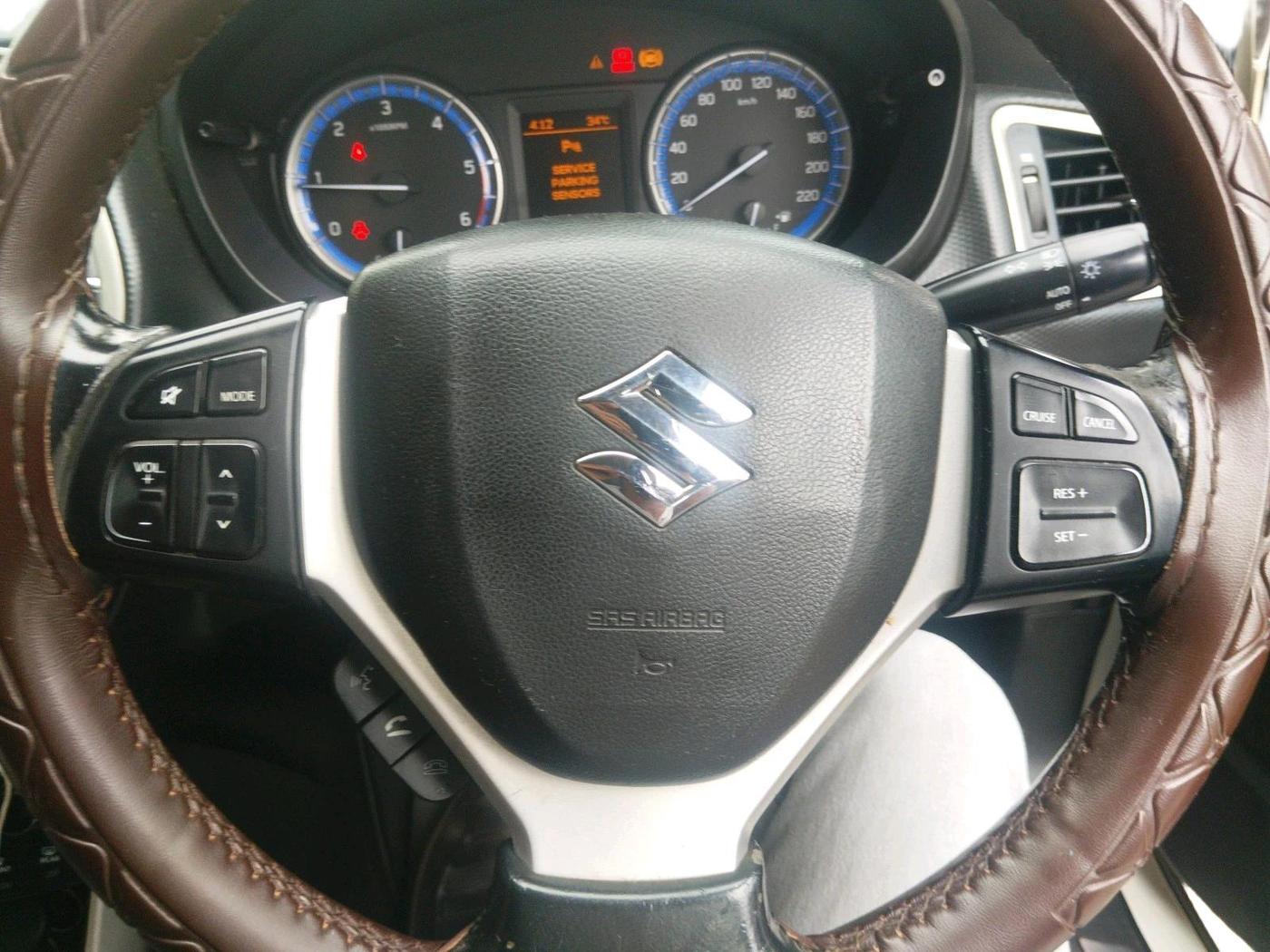 2017 Maruti S Cross ALPHA 1.6, Diesel, Manual, 69,941 km, interior