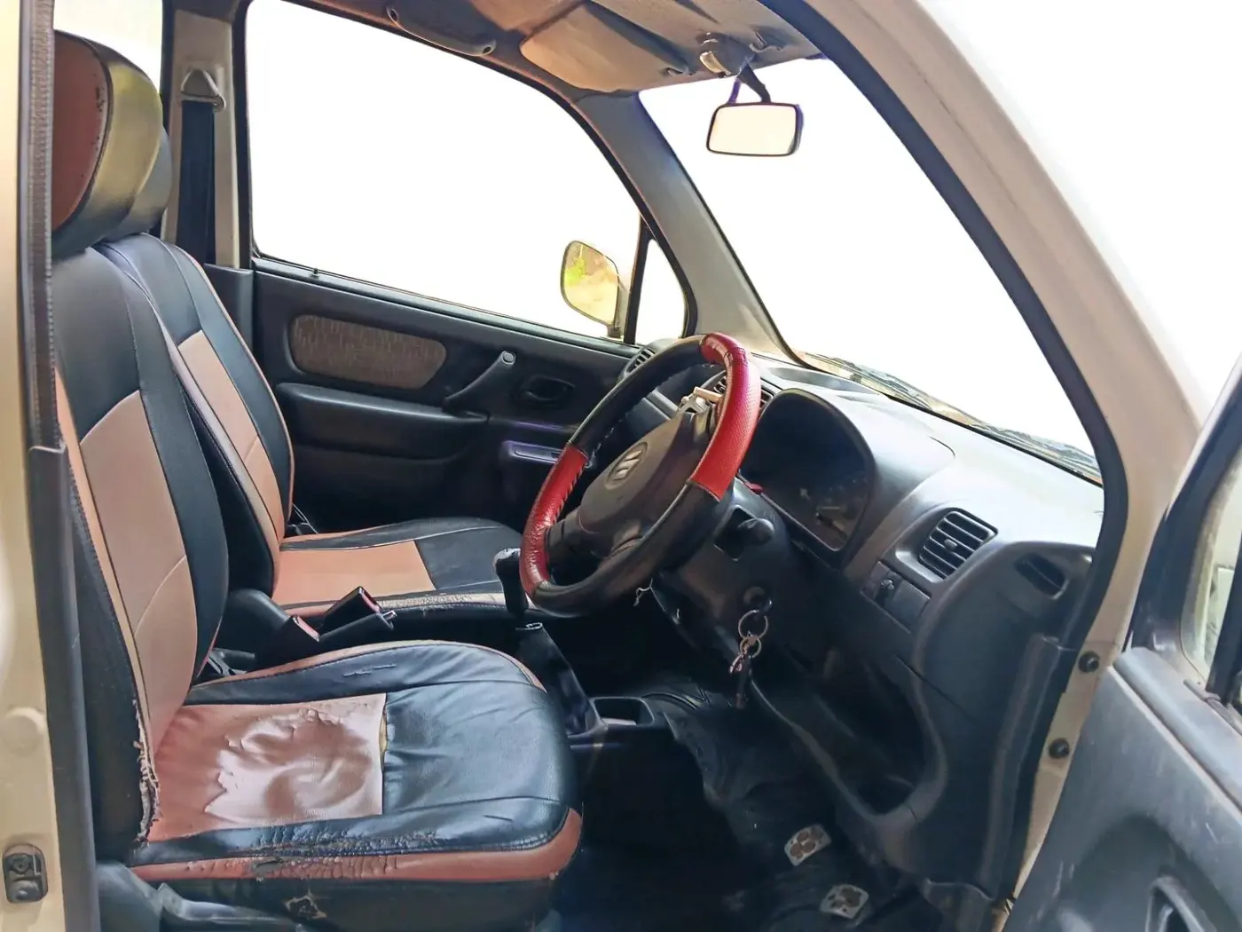 2008 Maruti Wagon R LXI MINOR, Petrol, Manual, 1,52,855 km, interior