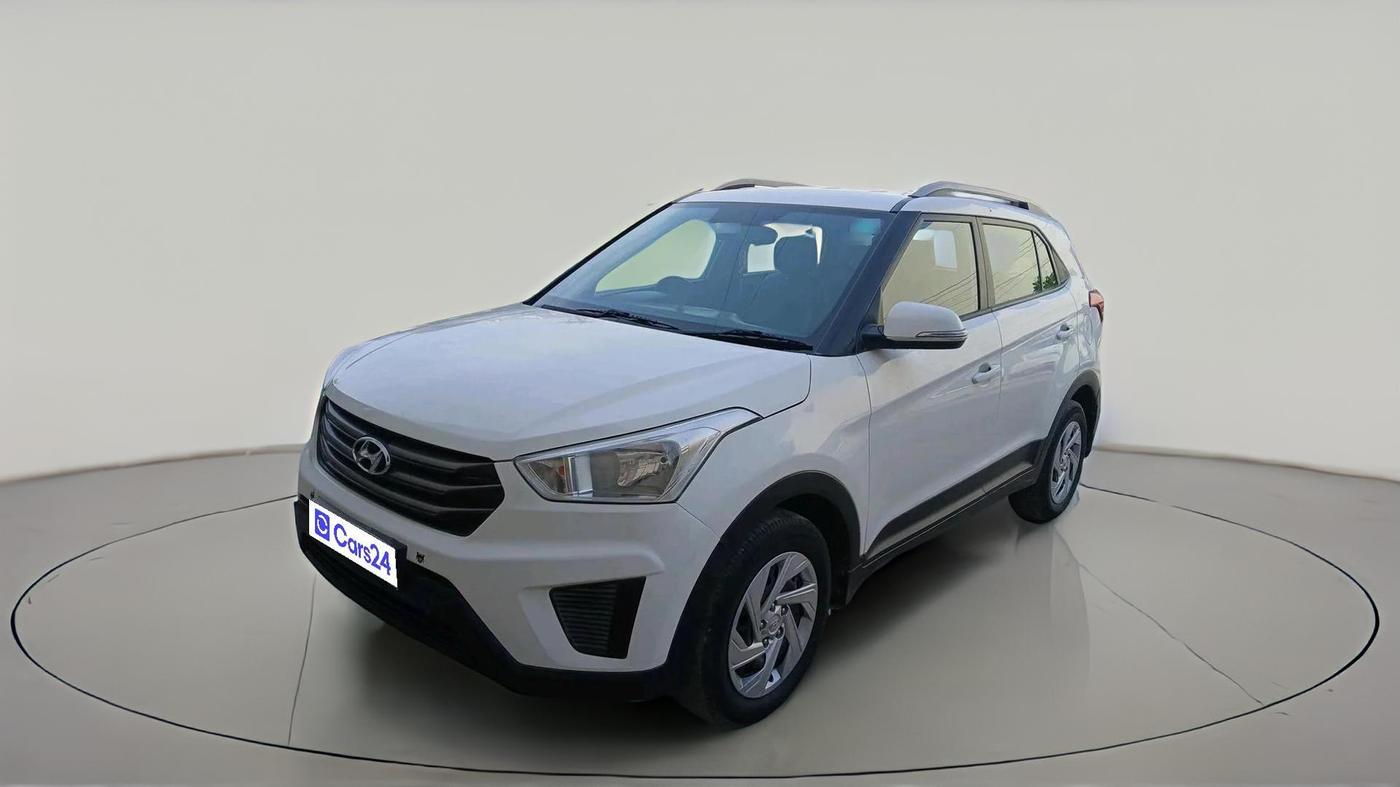 2018 Hyundai Creta E PLUS 1.6 PETROL, Petrol, Manual, 1,11,962 km, exterior