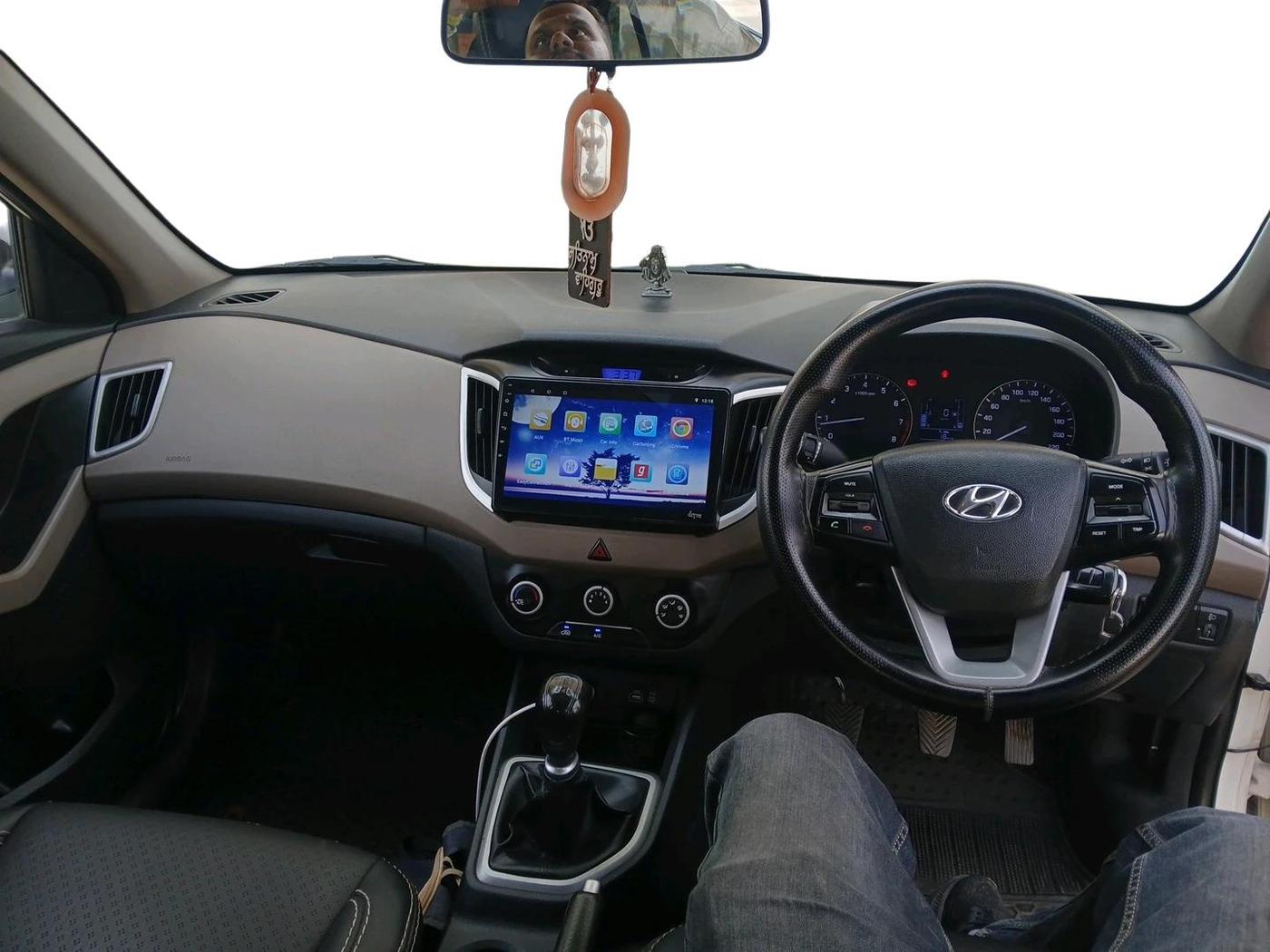 2018 Hyundai Creta E PLUS 1.6 PETROL, Petrol, Manual, 1,11,962 km, interior