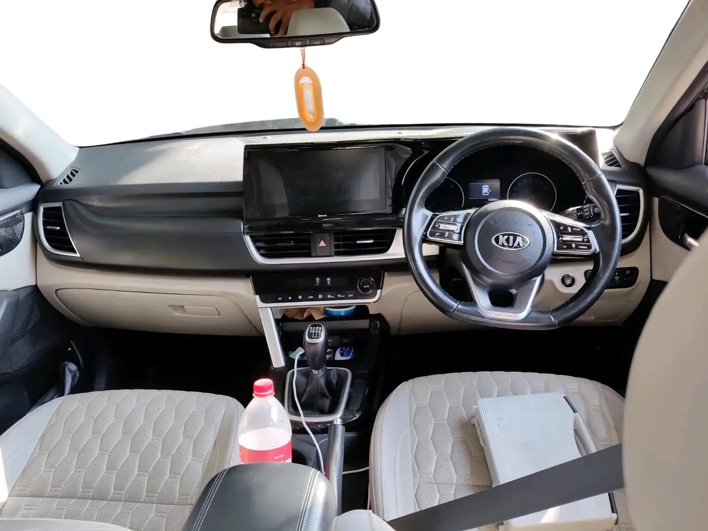 2020 KIA SELTOS HTX 1.5 DIESEL, Diesel, Manual, 1,03,806 km, interior