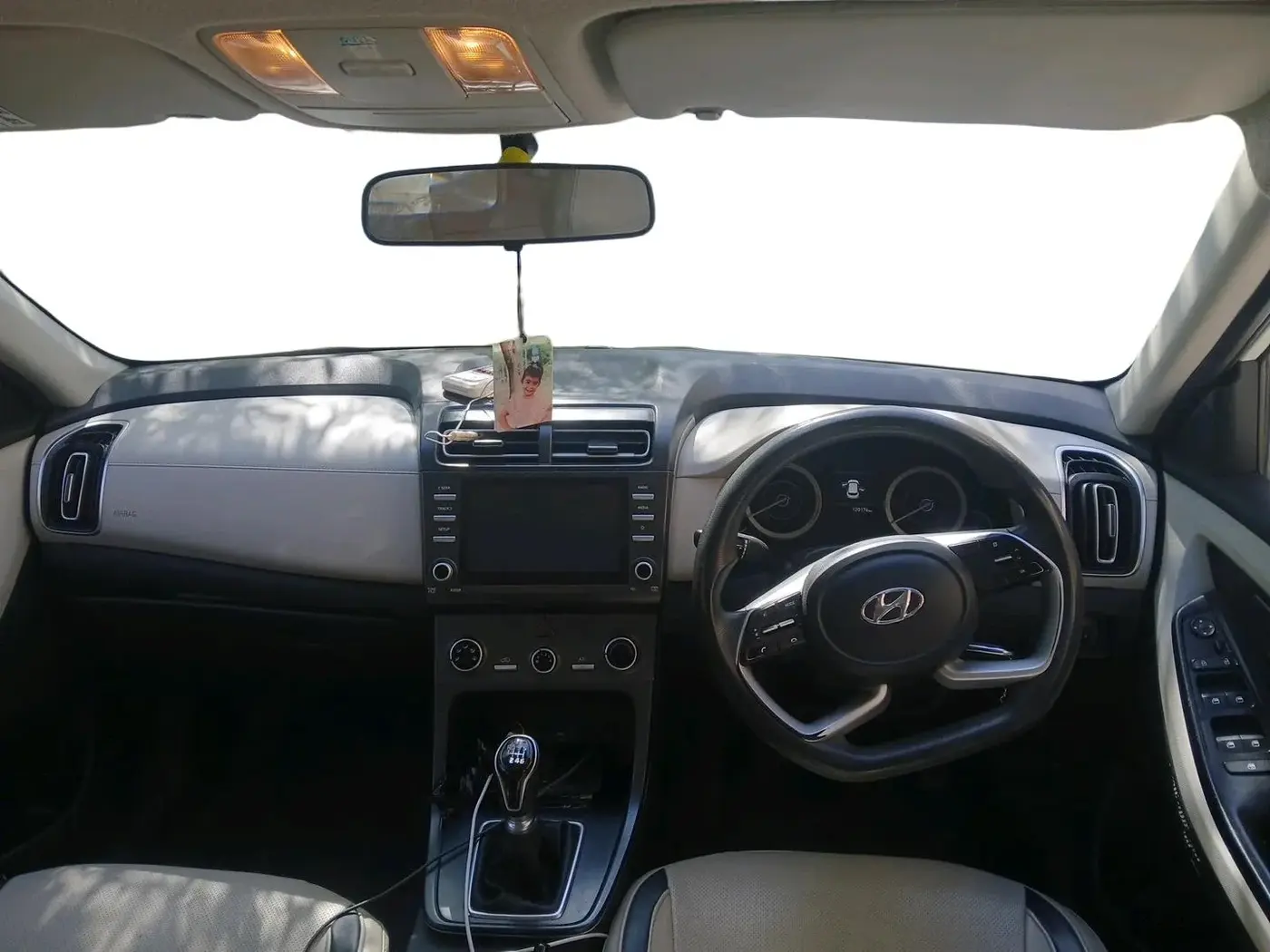 2021 Hyundai Creta EX 1.5 DIESEL, Diesel, Manual, 1,22,736 km, interior