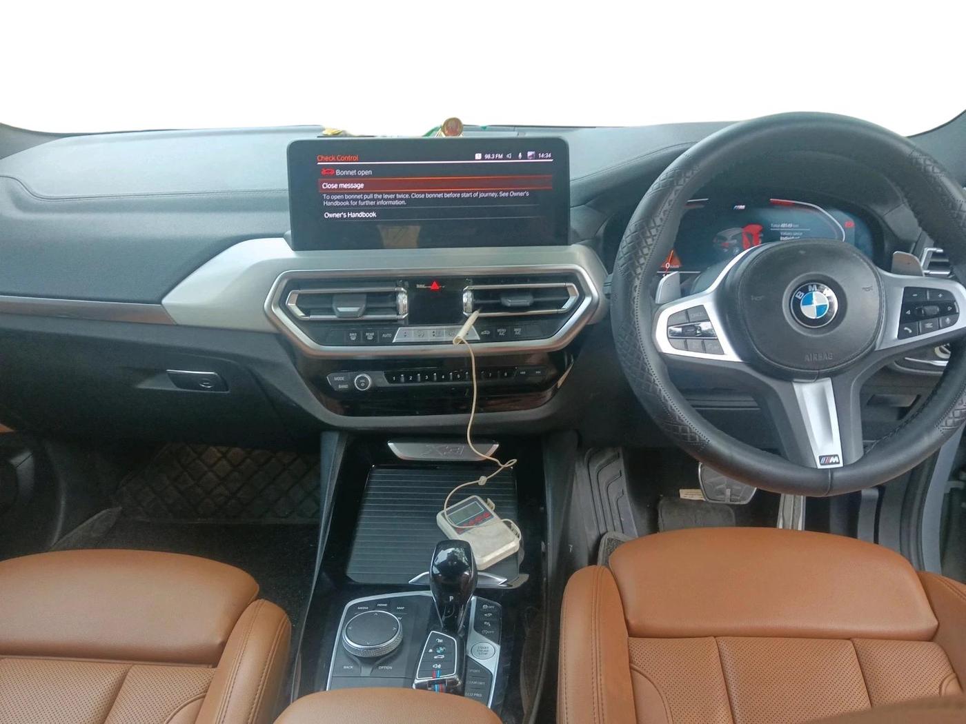 2023 BMW X3 xDrive20d M Sport, Diesel, Automatic, 48,149 km, interior