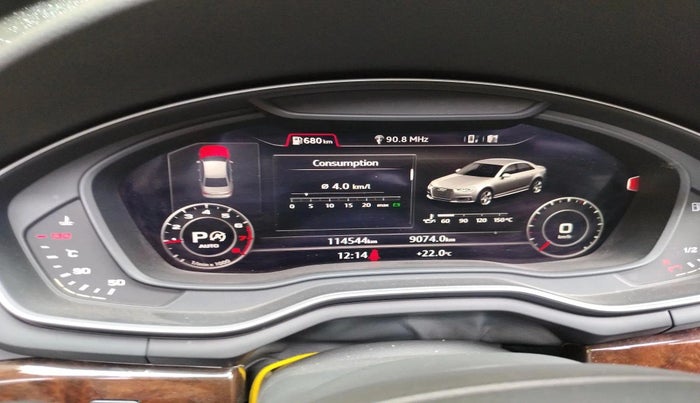 2018 Audi A4 30 TFSI S-Line, Petrol, Automatic, 1,14,544 km, interior