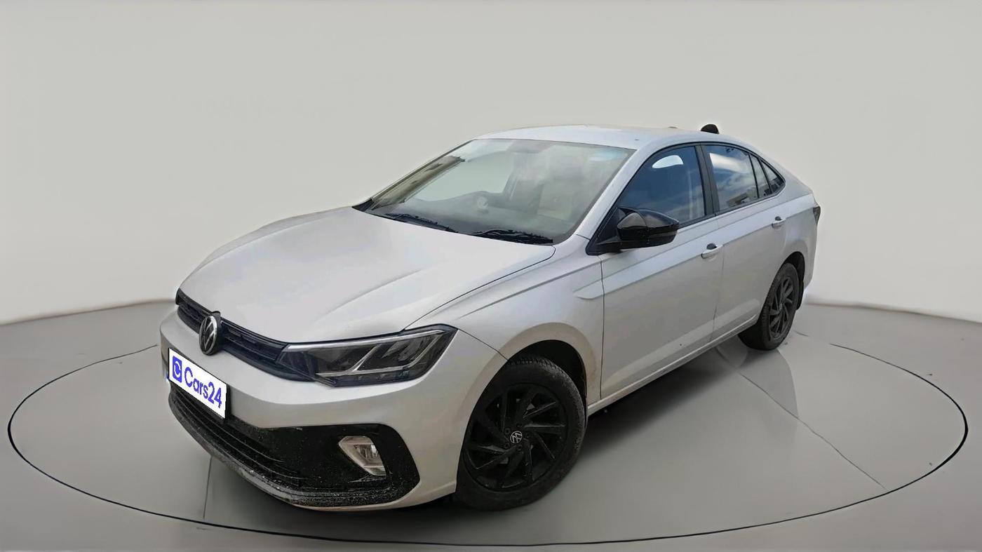 2023 Volkswagen VIRTUS HIGHLINE TSI 1.0 AT, Petrol, Automatic, 41,971 km, exterior