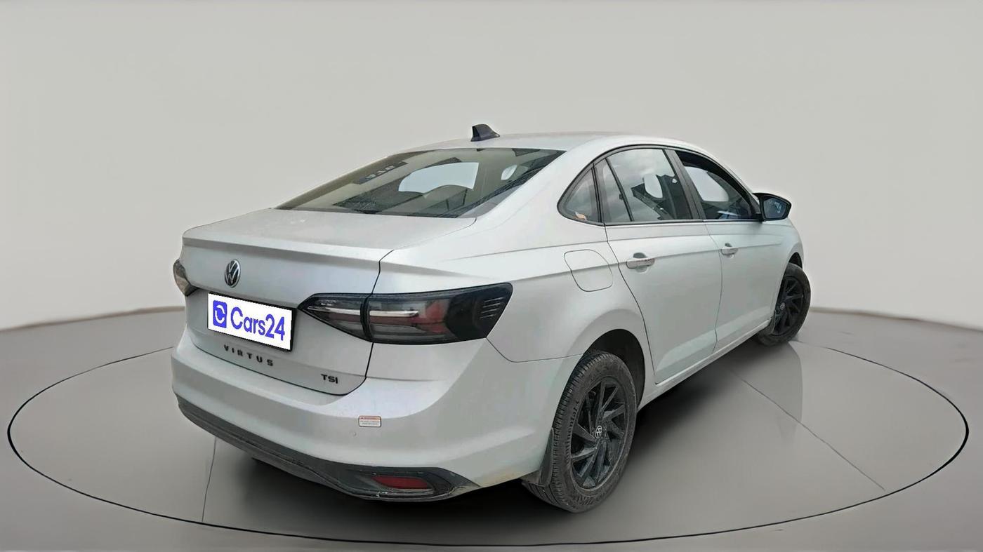 2023 Volkswagen VIRTUS HIGHLINE TSI 1.0 AT, Petrol, Automatic, 41,971 km, exterior
