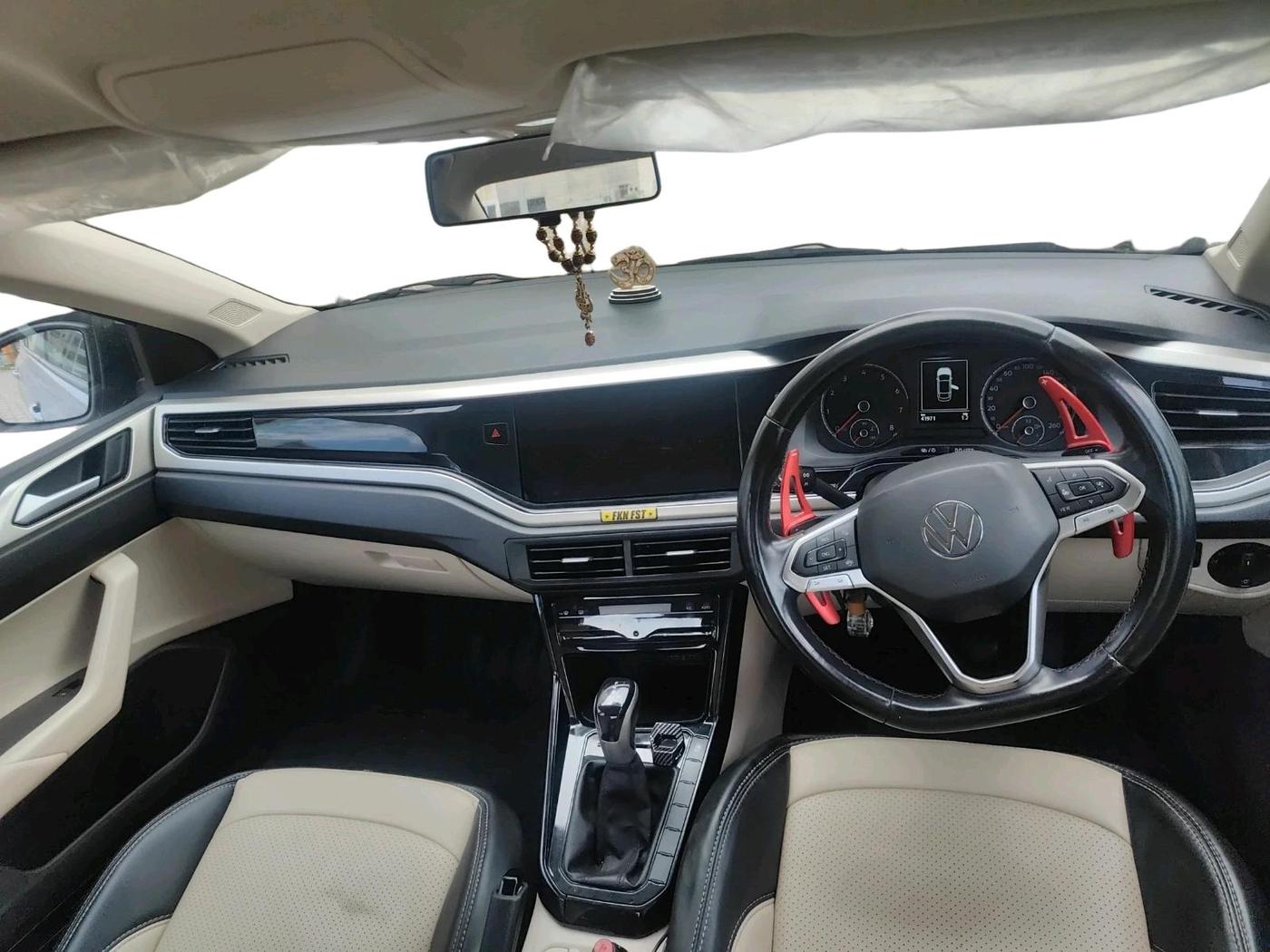 2023 Volkswagen VIRTUS HIGHLINE TSI 1.0 AT, Petrol, Automatic, 41,971 km, interior