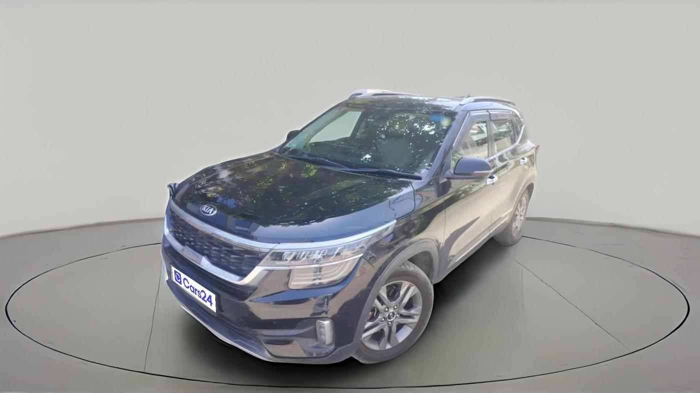 2019 KIA SELTOS HTX PLUS AT1.5 DIESEL, Diesel, Automatic, 1,56,888 km, exterior