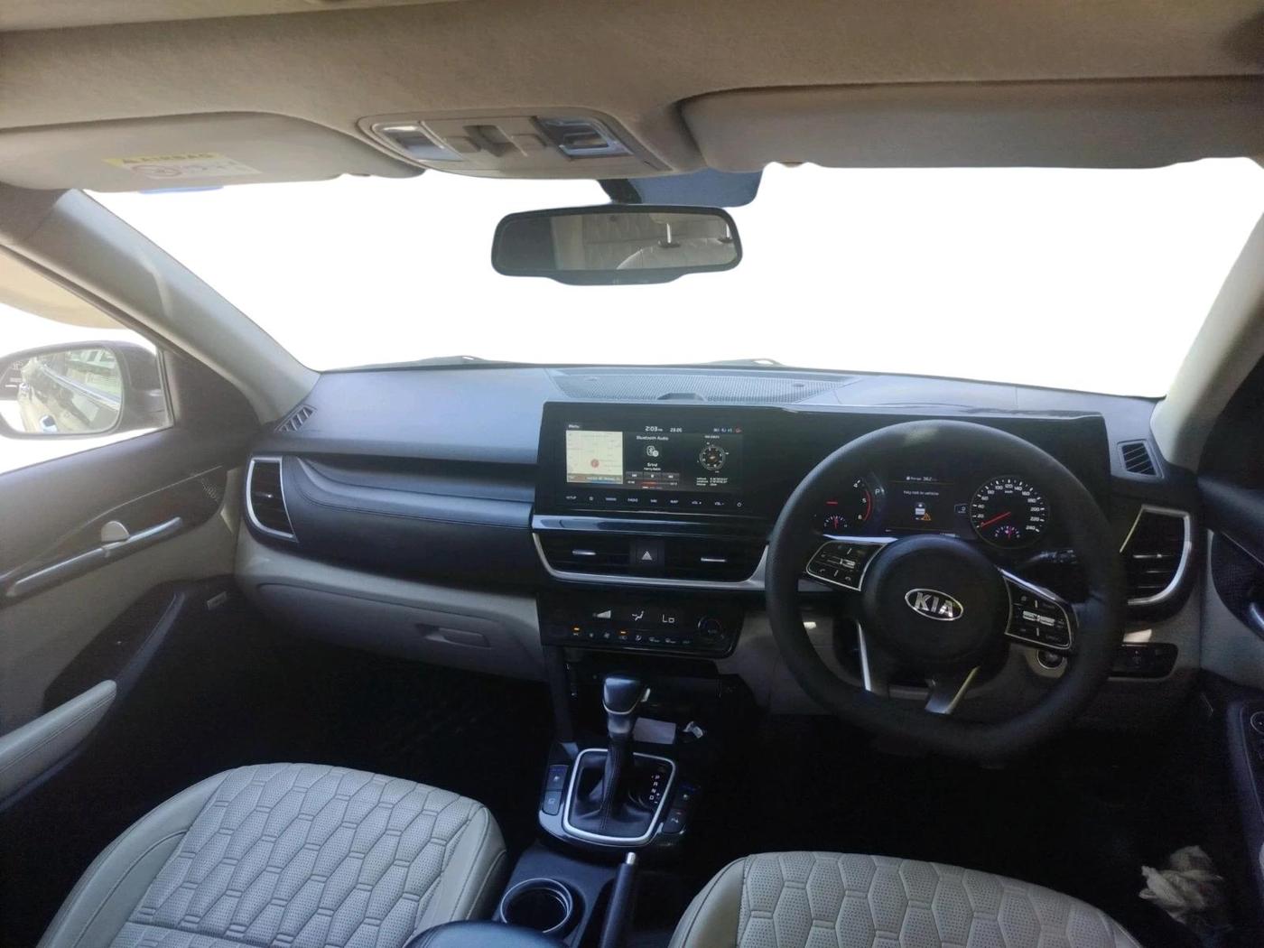 2019 KIA SELTOS HTX PLUS AT1.5 DIESEL, Diesel, Automatic, 1,56,888 km, interior