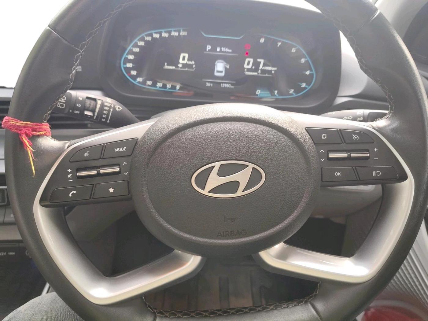 2025 Hyundai NEW I20 ASTA (O) 1.2 IVT, Petrol, Automatic, 12,980 km, interior