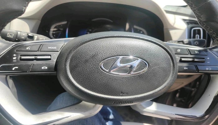 2021 Hyundai Creta SX (O) 1.5 DIESEL, Diesel, Manual, 1,40,375 km, interior
