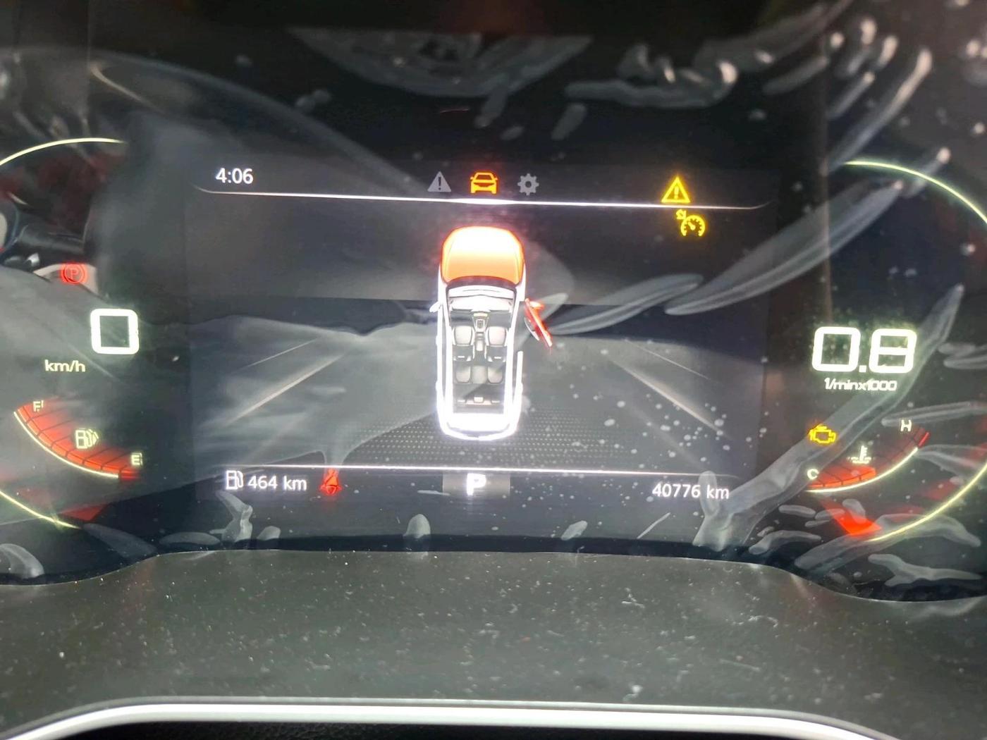 2022 MG ASTOR SHARP 1.5 CVT, Petrol, Automatic, 40,776 km, interior