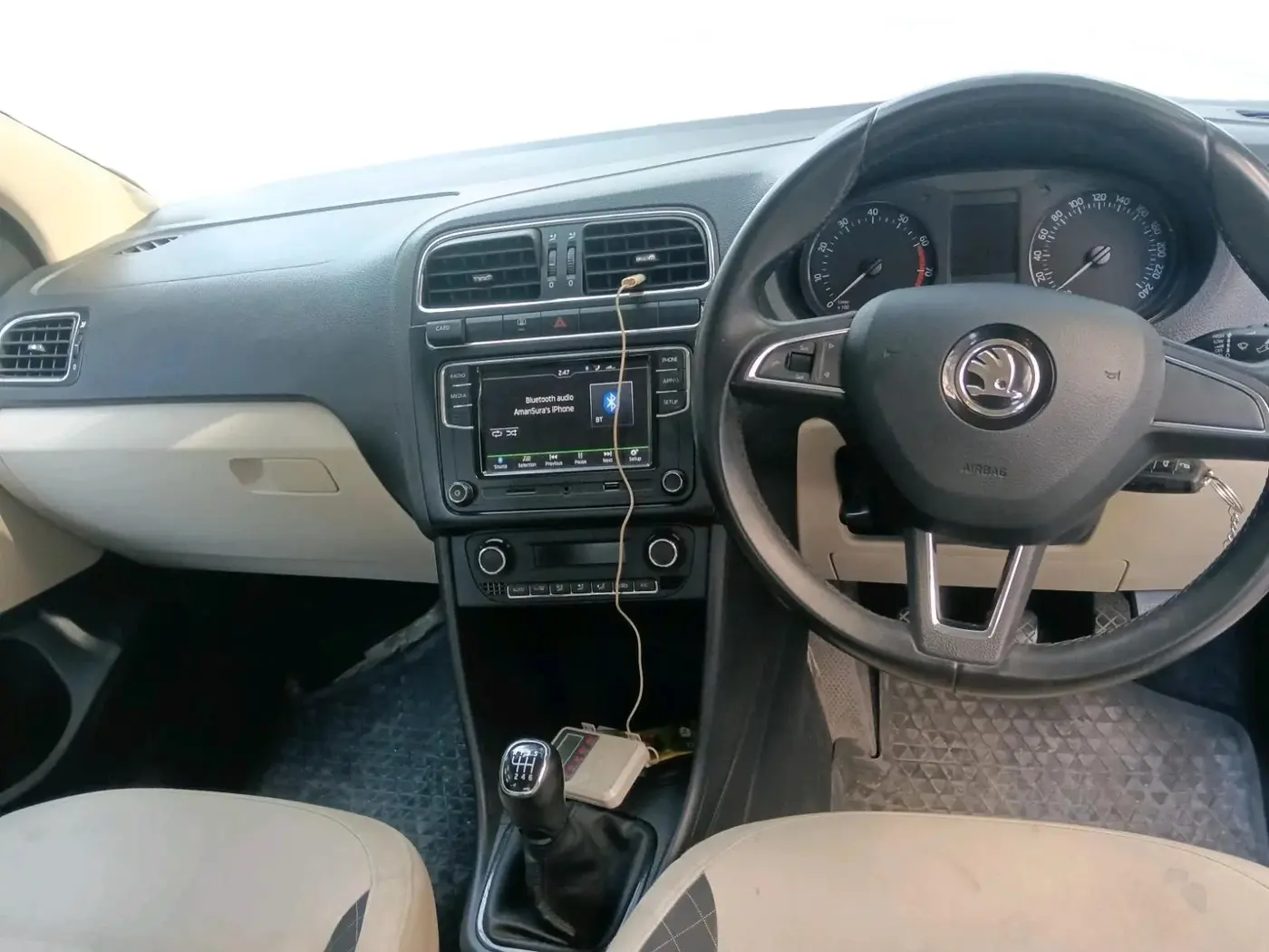 2021 Skoda Rapid 1.0 AMBITION TSI MT, Petrol, Manual, 61,706 km, interior
