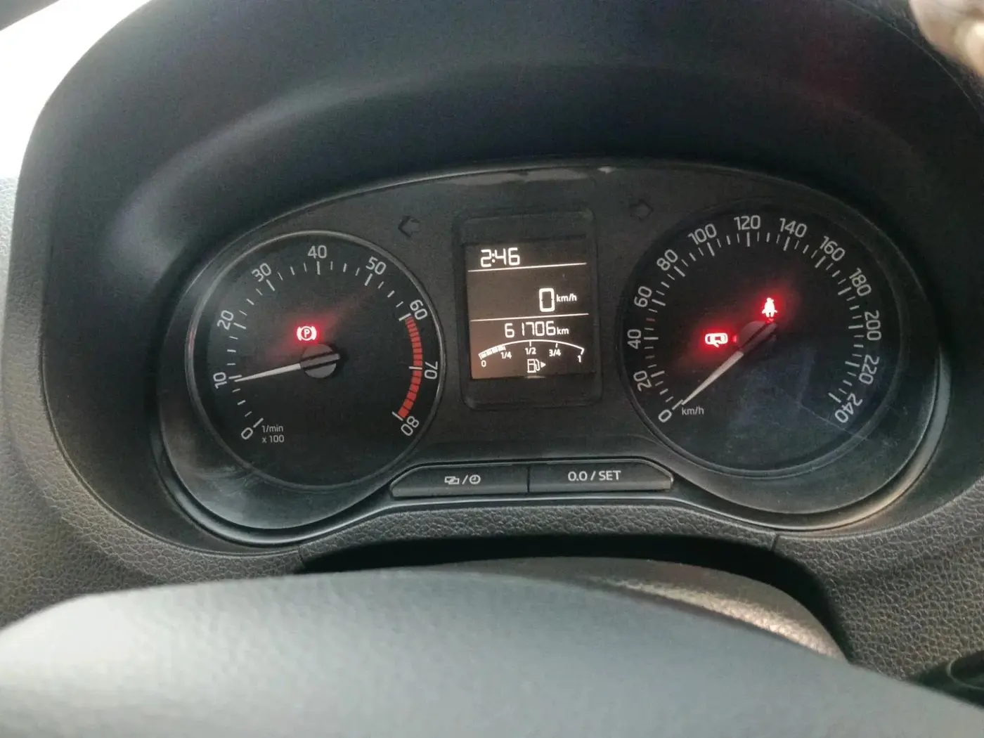 2021 Skoda Rapid 1.0 AMBITION TSI MT, Petrol, Manual, 61,706 km, interior