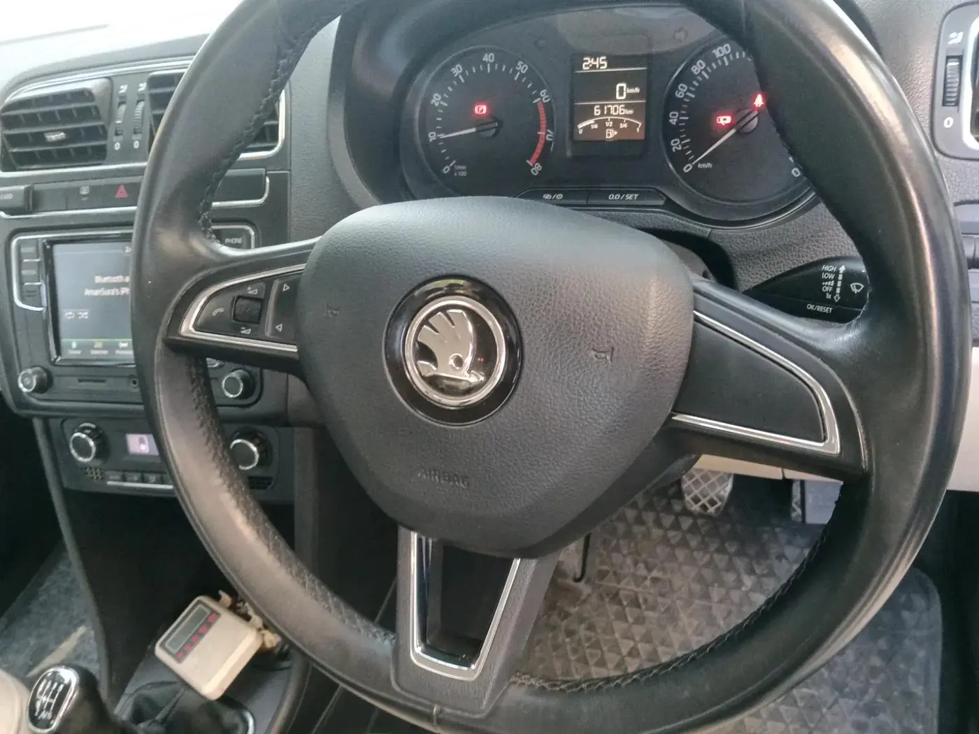 2021 Skoda Rapid 1.0 AMBITION TSI MT, Petrol, Manual, 61,706 km, interior