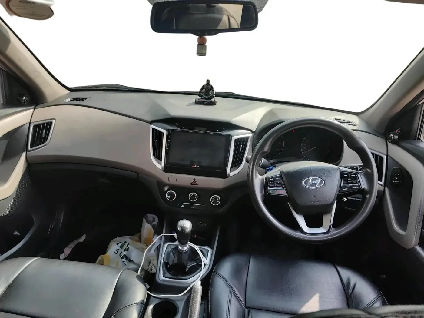 2017 Hyundai Creta E PLUS 1.4 DIESEL, Diesel, Manual, 1,67,886 km, interior