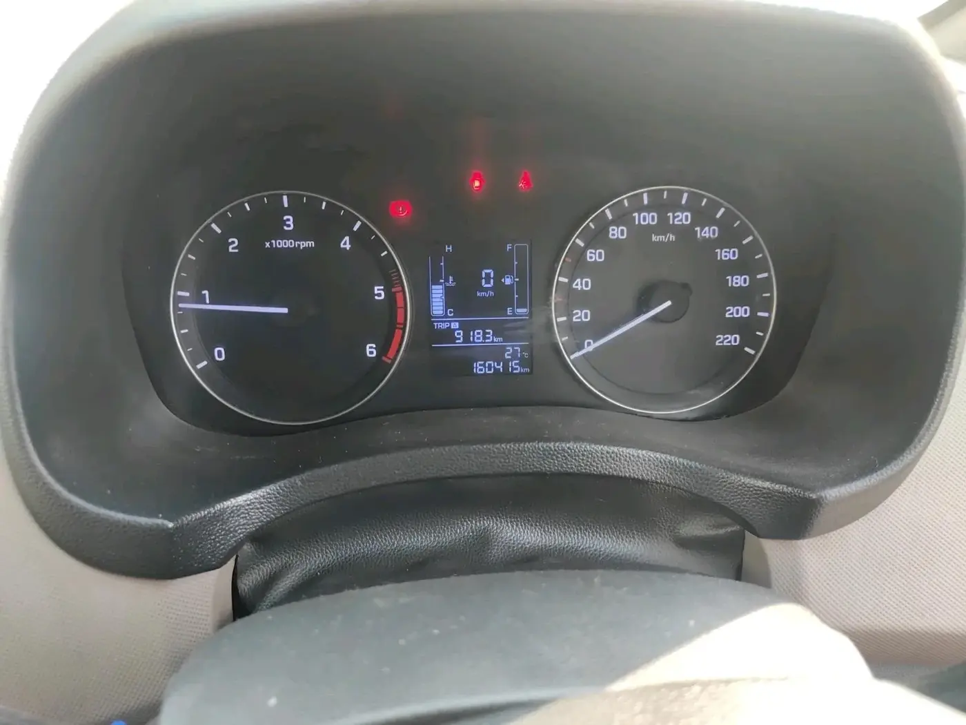 2017 Hyundai Creta E PLUS 1.4 DIESEL, Diesel, Manual, 1,67,886 km, interior