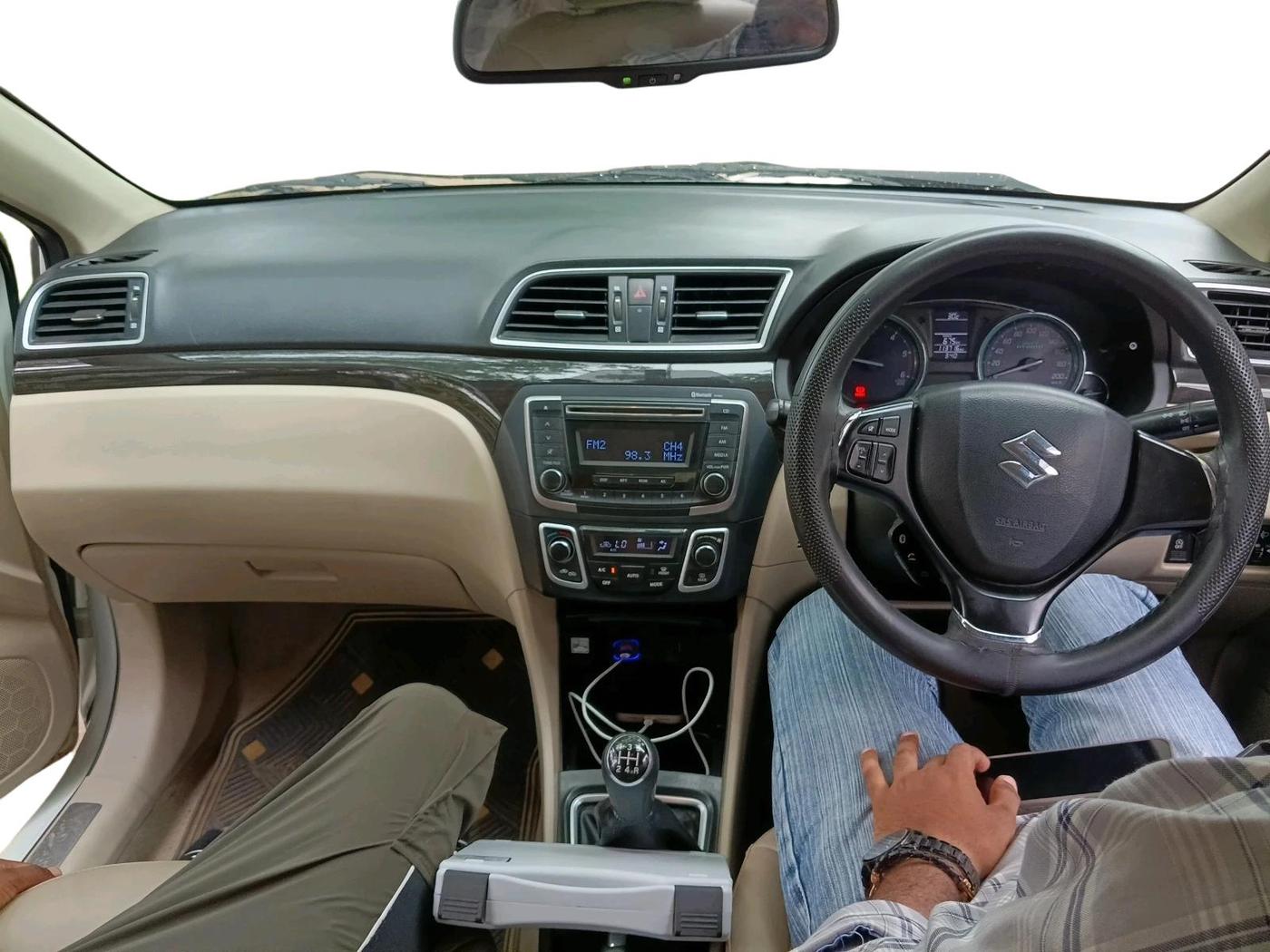 2018 Maruti Ciaz ZETA DIESEL 1.3, Diesel, Manual, 1,13,716 km, interior