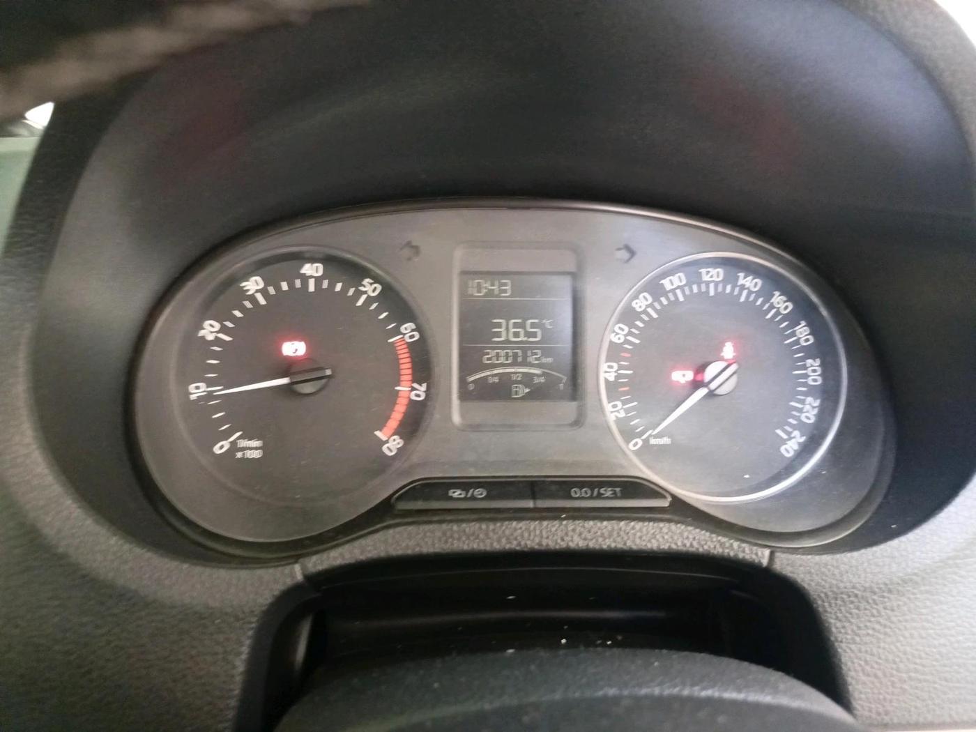 2021 Skoda Rapid ACTIVE 1.0 TSI, Petrol, Manual, 2,00,712 km, interior