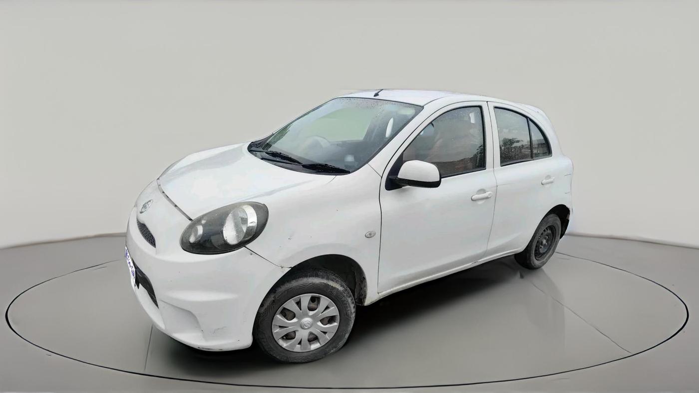 2013 Nissan Micra XV PETROL, Petrol, Manual, 1,07,073 km, exterior