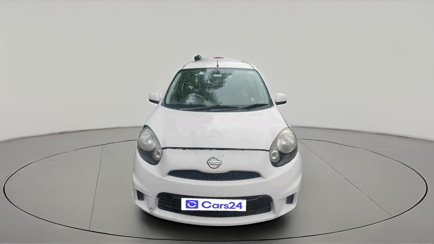 2013 Nissan Micra XV PETROL, Petrol, Manual, 1,07,073 km, exterior