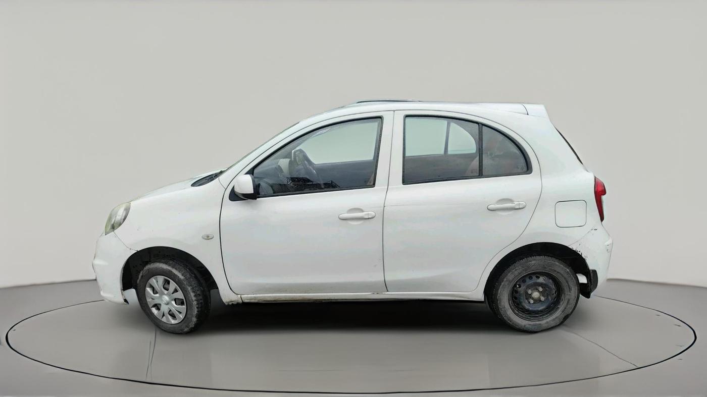 2013 Nissan Micra XV PETROL, Petrol, Manual, 1,07,073 km, exterior