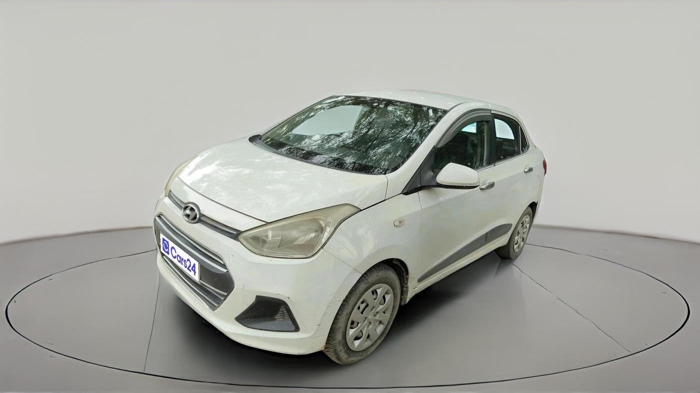 2016 Hyundai Xcent BASE 1.2, CNG, Manual, 1,19,764 km, exterior